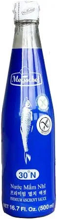 MEGACHEF Anchovy Fish Sauce / Sos rybny z sardeli 500 ml