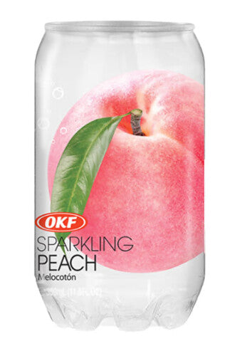 OKF Sparkling Peach Lite / Napój Musujący Brzoskwiniowy 350 ml