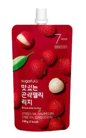 SUGARLOLO Konjac Jelly Lychee / Galaretka Konjac Liczi 150 g