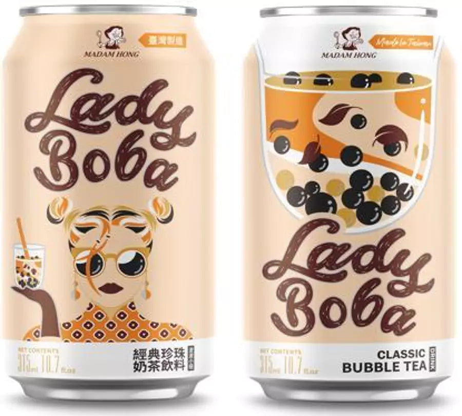 MADAM HONG Lady Boba Bubble Tea Classic 315 ml