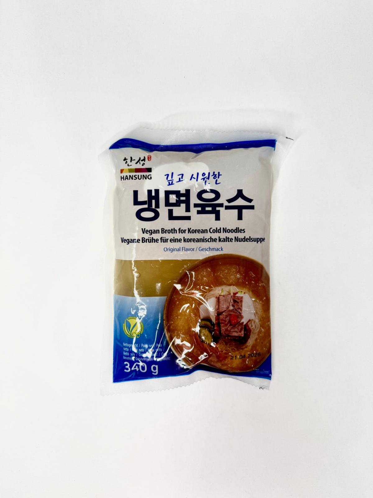 HANSUNG Vegan Broth for Korean Cold Noodles / Wegański bulion do noodli na zimno 340 g