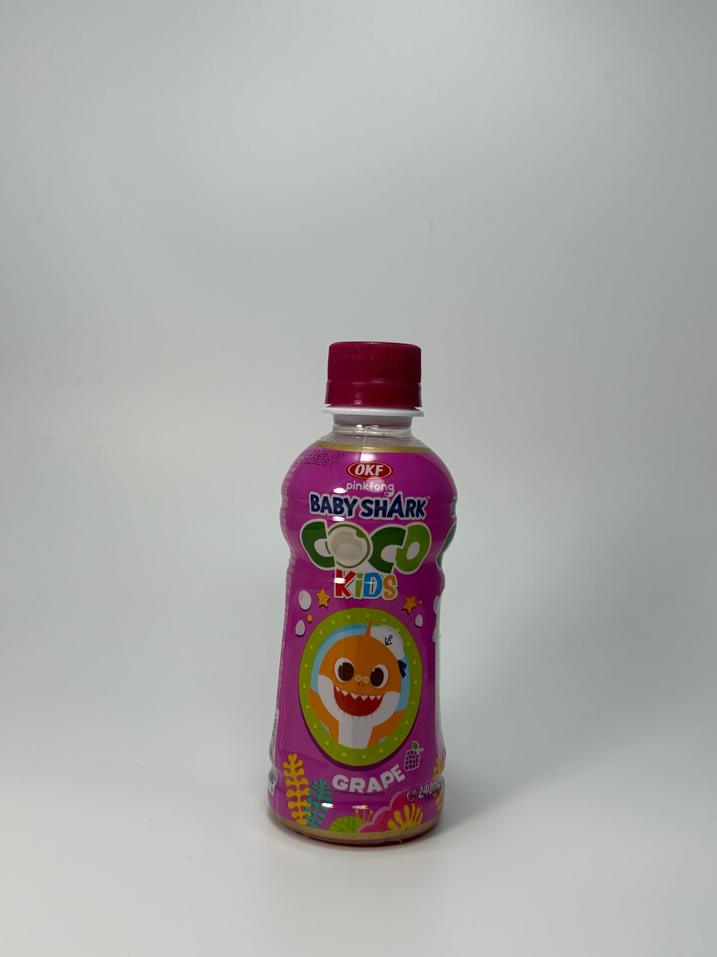 OKF Pinkfong Baby Shark Coco Kids Grape 240 ml