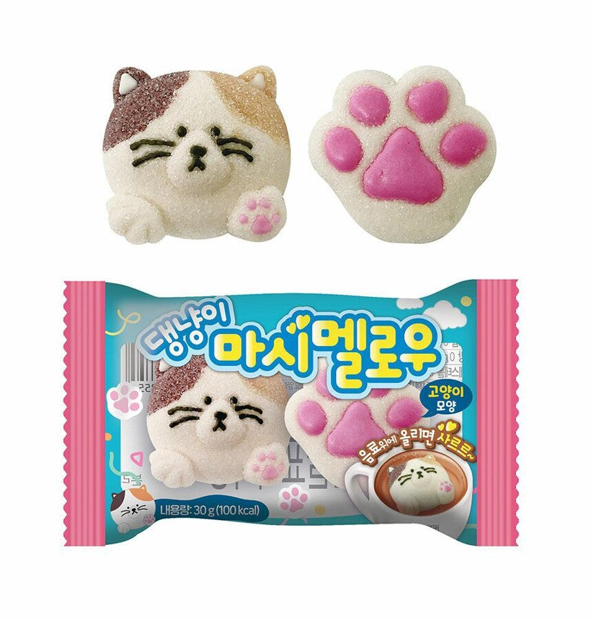 NAMU INTERNATIONAL Cat Marshmallow / Pianki cukrowe w kształcie kotka 30 g