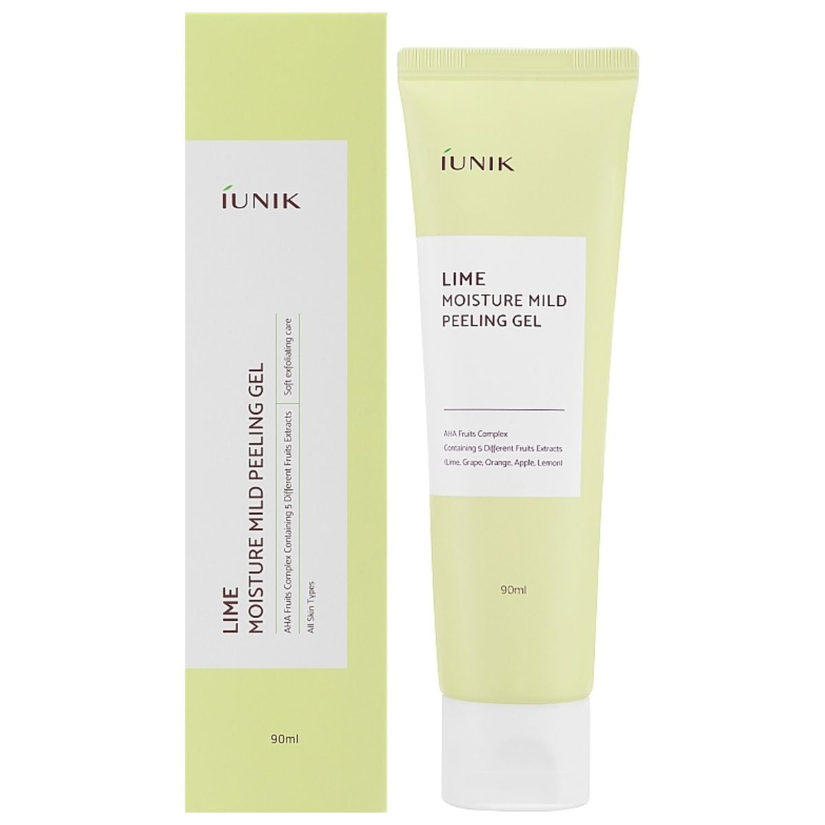 iUNIK Lime Moisture Mild Peeling Gel 90 ml