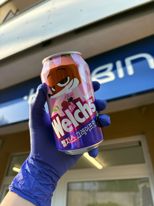 WELCHS Sparkling Grape Soda / Gazowany napój winogronowy 355 ml