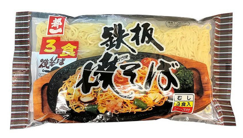 MIYAKOICHI Teppan / Yaki Soba – makaron z sosem (3 porcje × 160 g) 480 g