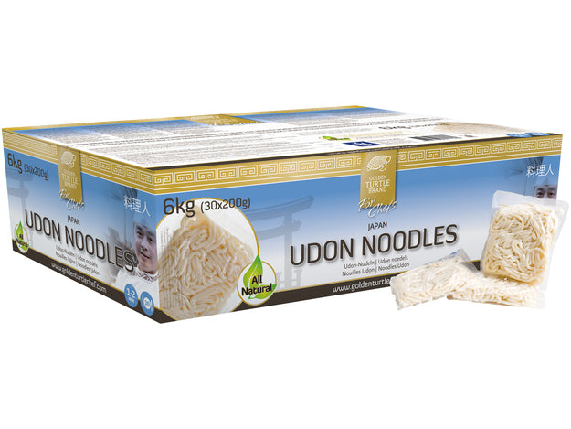 GOLDEN TURTLE FOR CHEFS Fresh Udon Noodles 200 g