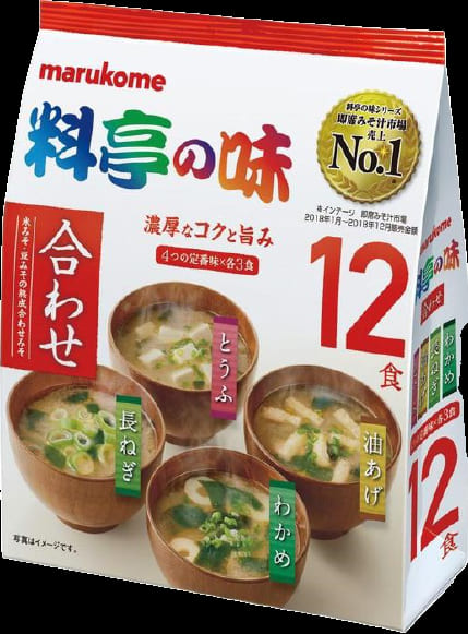 MARUKOME Ryotei no Aji Instant miso soup 216 g