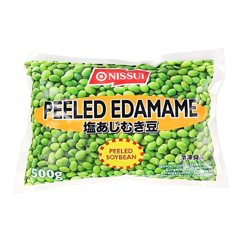 NISSUI Peeled Edamame / Łuskane Edamame (Ziarna Soi) 500 g