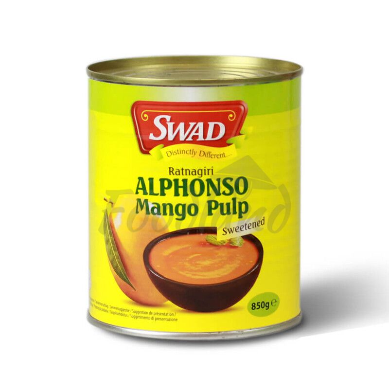 SWAD Alphonso Sweetened Mango Pulp / Przecier z mango Alphonso 850 g