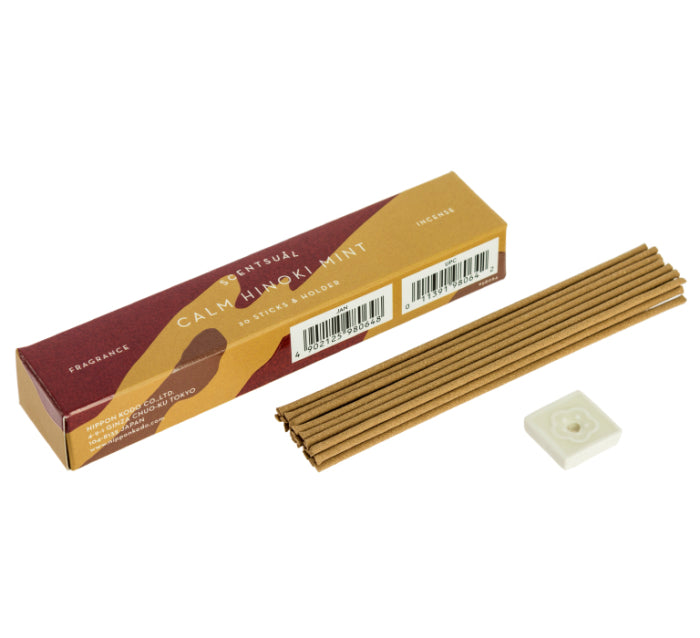 NIPPON KODO Scentsual Kadzidełka Japoński Cyprys Hinoki i Mięta