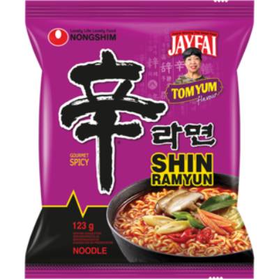 NONGSHIM SHIN RAMYUN TOM YUM Flavour Instant Noodles / Zupa instant Shin Ramyun Tom Yum 123 g