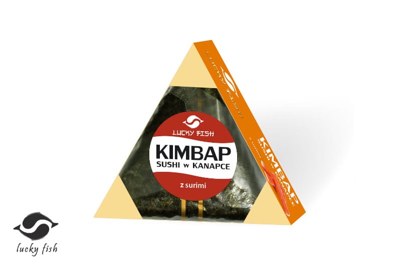 LUCKY FISH Kimbap sushi z surimi 120 g