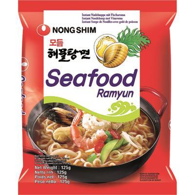 NONGSHIM Seafood Ramyun / Zupa instant o smaku owoców morza 125 g