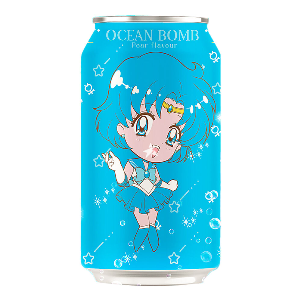 OCEAN BOMB x Sailor Moon Napój Gazowany Gruszkowy 330 ml