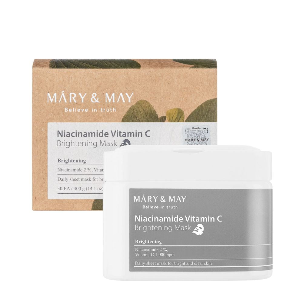 Mary&May Niacinanide Vitamin C Brightening Mask 30 szt.