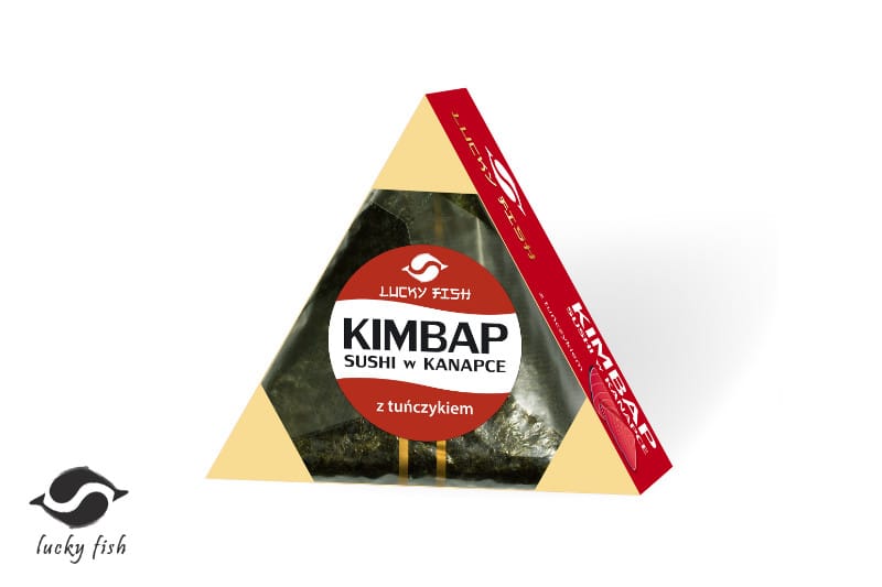 LUCKY FISH Kimbap sushi z kurczakiem teriyaki 120 g