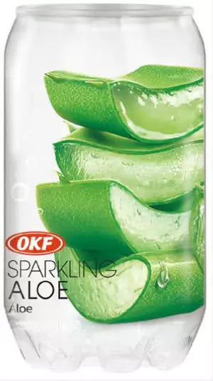 OKF Sparkling Aloe Lite / Napój Musujący Aloesowy 350 ml