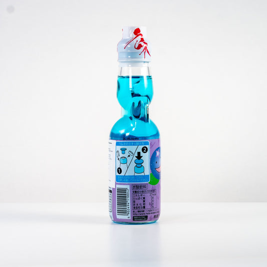 Hata Kosen RAMUNE Blueberry Soda / Oranżada Borówkowa 200 ml