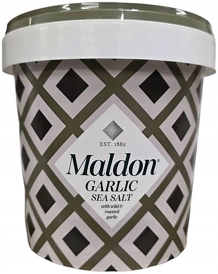 MALDON Garlic Sea Salt / Sól Morska Maldon z Czosnkiem 500 g