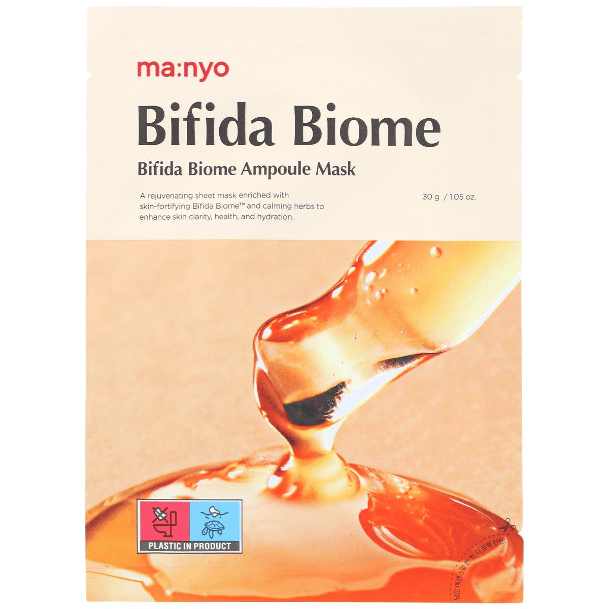 MA:NYO Bifida Biome Ampoule Mask / Odżywiająca maska 30 g