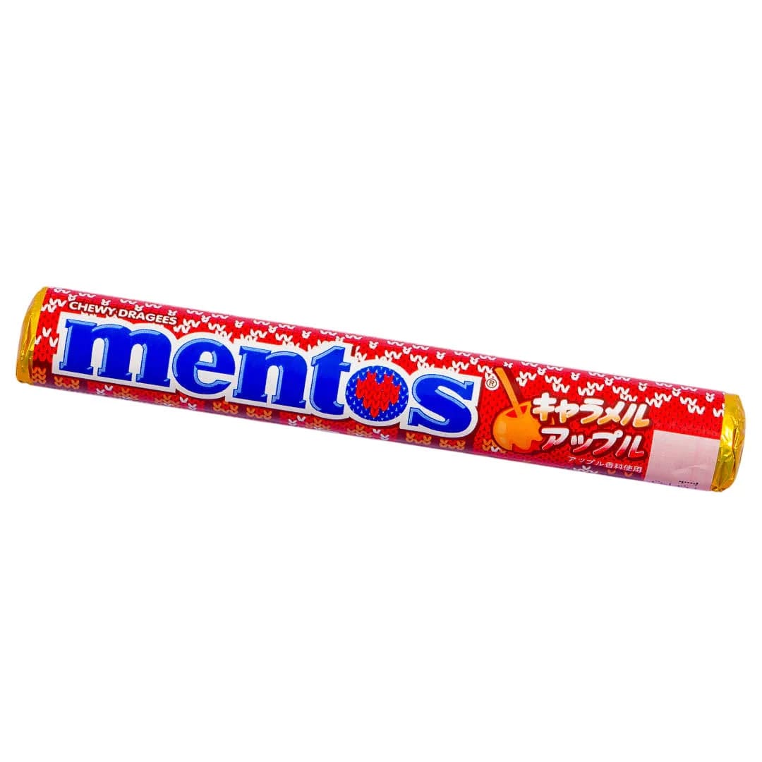 Kracie MENTOS Caramel Apple candy / Jabłko w karmelu 37,5 g
