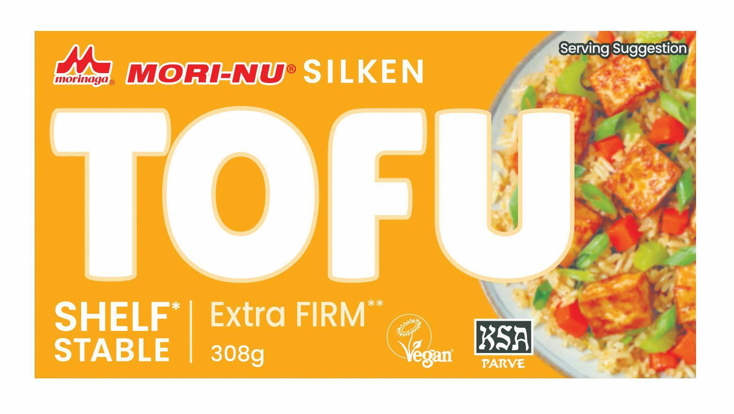 MORINAGA MORI-NU Silken Tofu Extra Firm / Tofu Jedwabiste Extra Zwarte 308 g