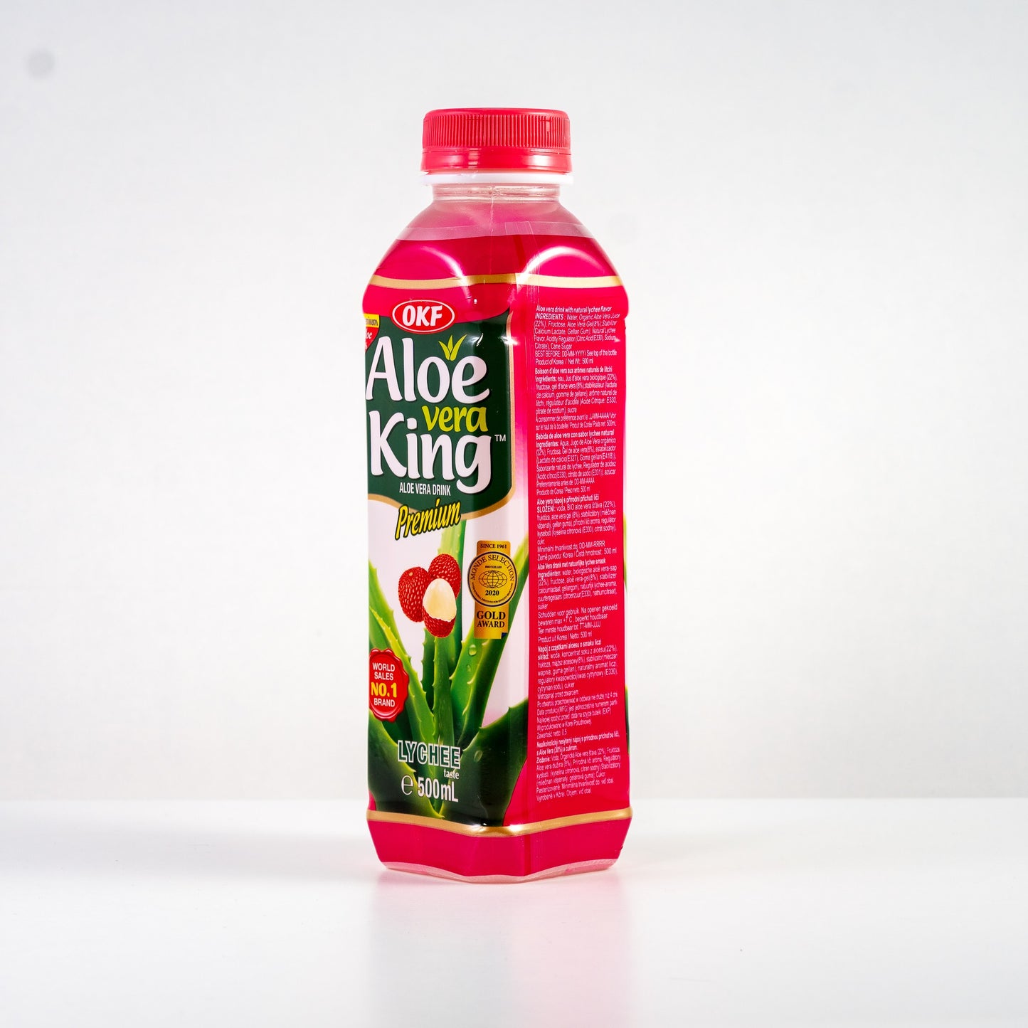 OKF Aloe Vera King Premium Lychee / Liczi 500 ml