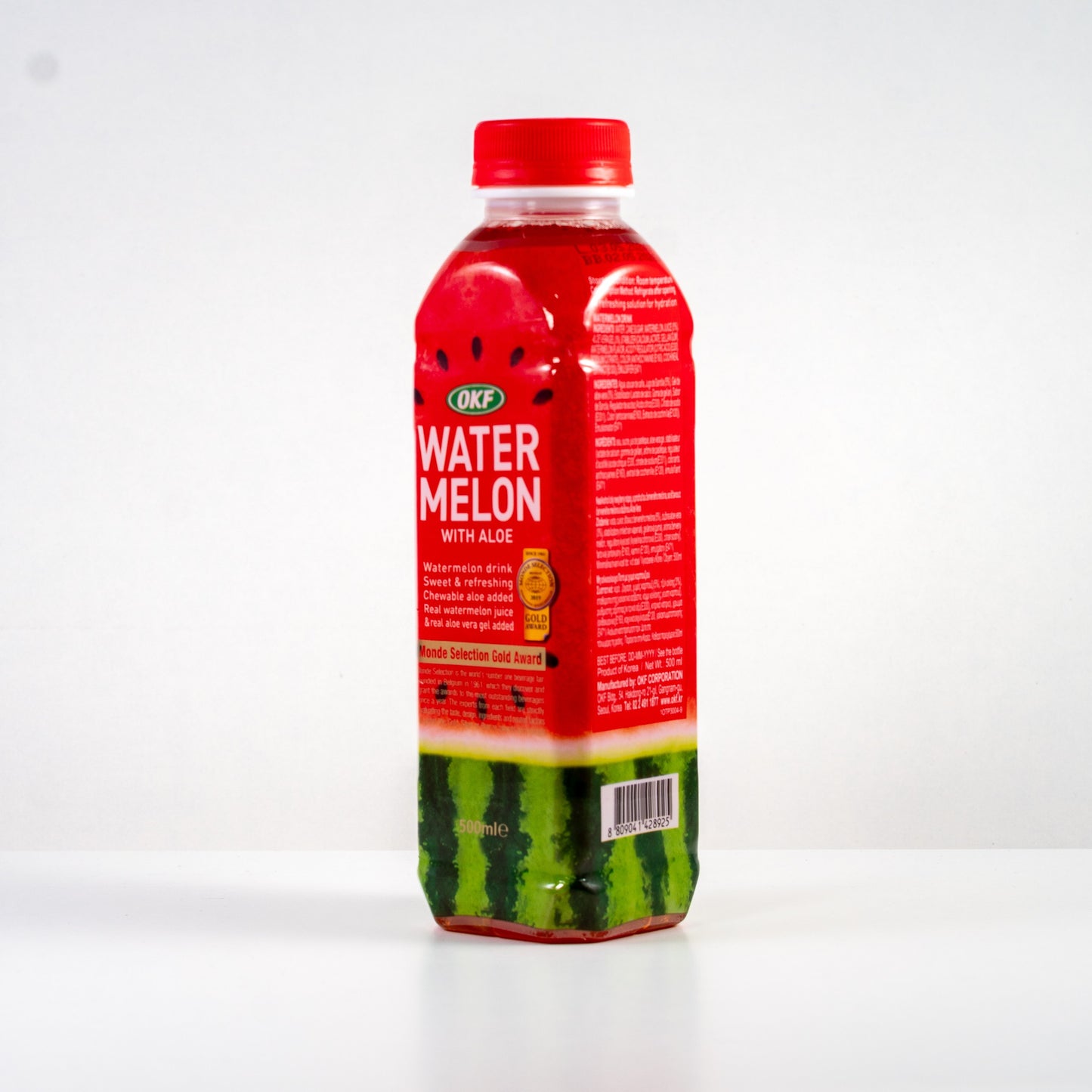 OKF Watermelon Drink with Aloe / Napój Arbuzowy z Aloesem 500 ml