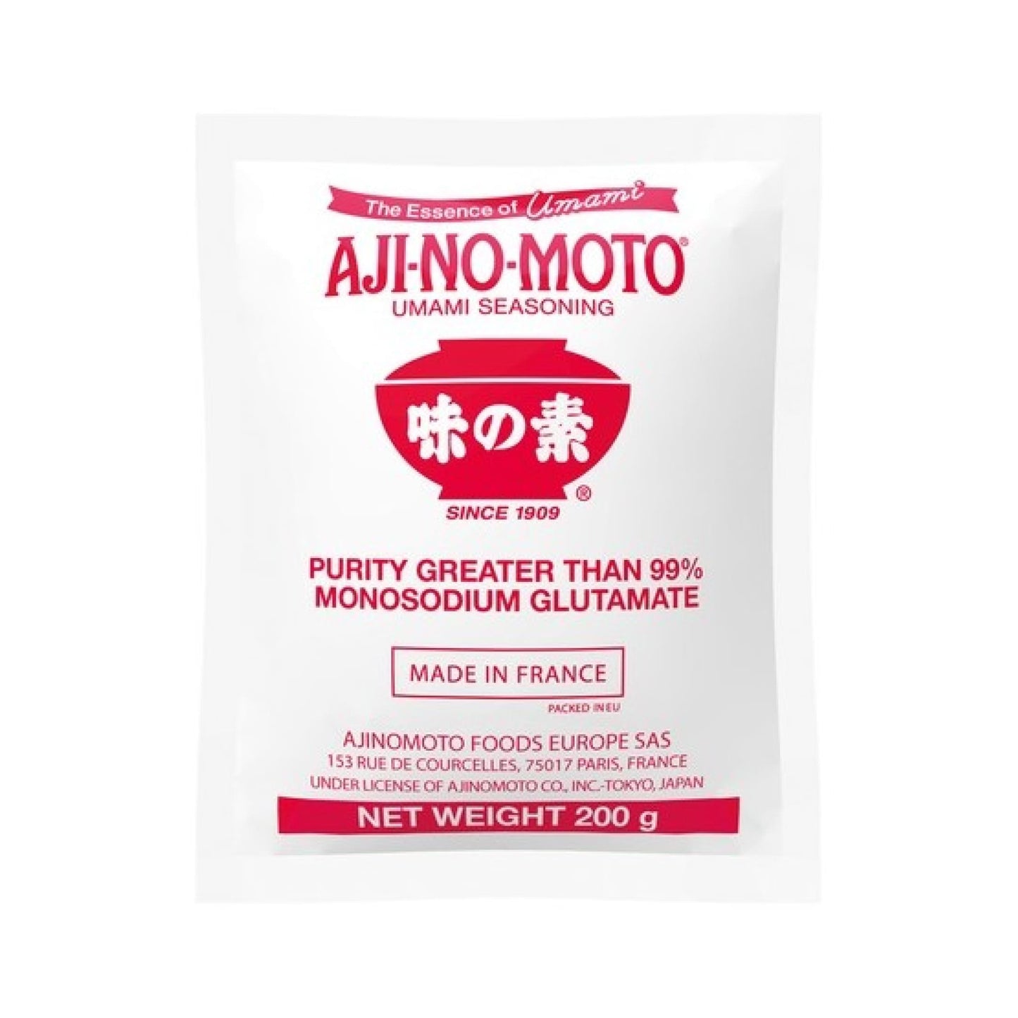 Glutaminian sodu, MSG 200 g Ajinomoto Foods