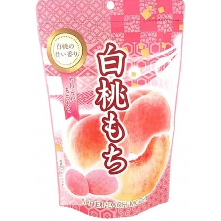 SEIKI Peach Mochi rice cakes / Mochi brzoskwiniowe 130 g