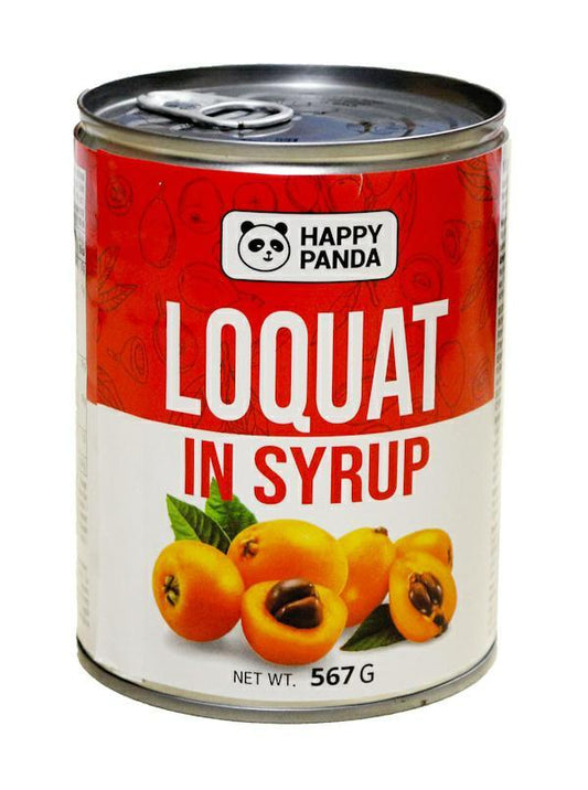 HAPPY PANDA Loquat (biwa) w syropie 567 g