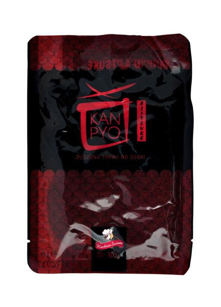 KUCHNIE ŚWIATA Kanpyo Strips Ajitsuke / Duszona Tykwa do Sushi 100 g