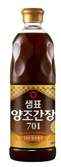 SEMPIO Soy Sauce 701 yangjo-ganjang 양조간장 / Sos Sojowy 701 naturalnie warzony 860 ml