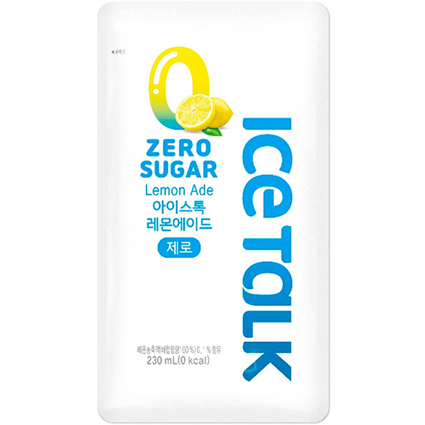 ICE TALK Zero Sugar Lemon Ade / Bezcukrowa Lemoniada 230 ml