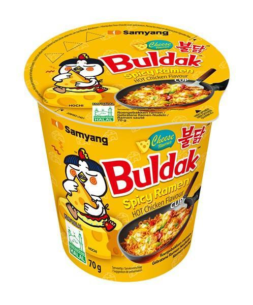 SAMYANG Buldak Hot Chicken Cheese Ramen in cup / Buldak serowy w kubku 70 g
