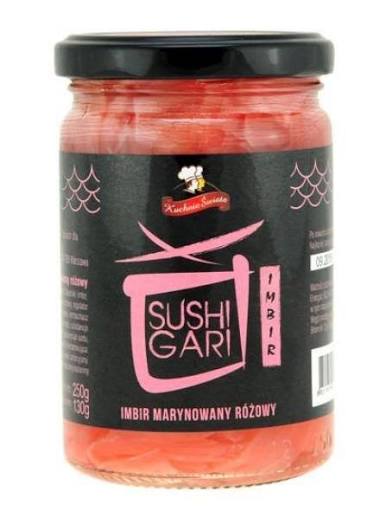 AMAZU SHOGA Pink Marinated Ginger / Imbir Marynowany Różowy 250 g
