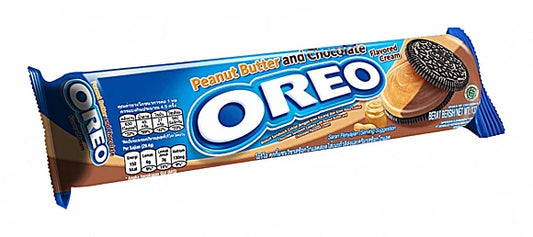 OREO Peanut Butter and Chocolate Flavor / Ciastka kakaowe o smaku arachidowego masła orzechowego i czekolady 110,4 g