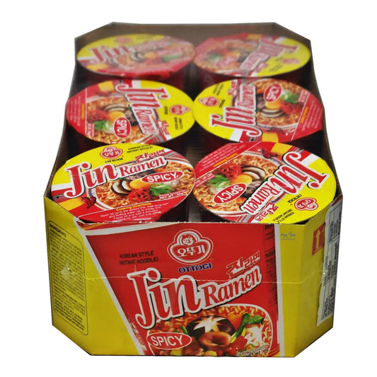 OTTOGI Zupa Jin Ramen w kubku Pikantna 65 g