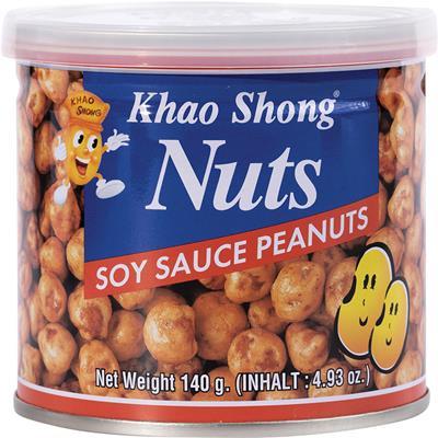 KHAO SHONG NUTS Soy Sauce Peanuts  / Orzeszki ziemne w sosie sojowym 140 g