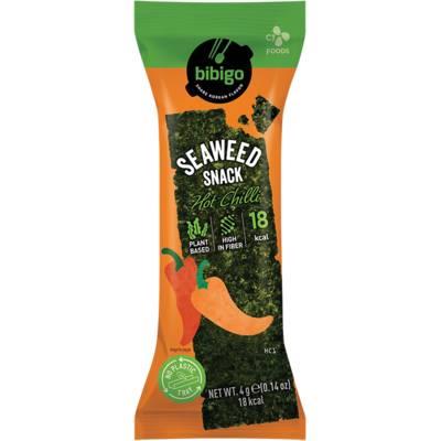 BIBIGO Algi morskie Snack Hot Chili 4 g