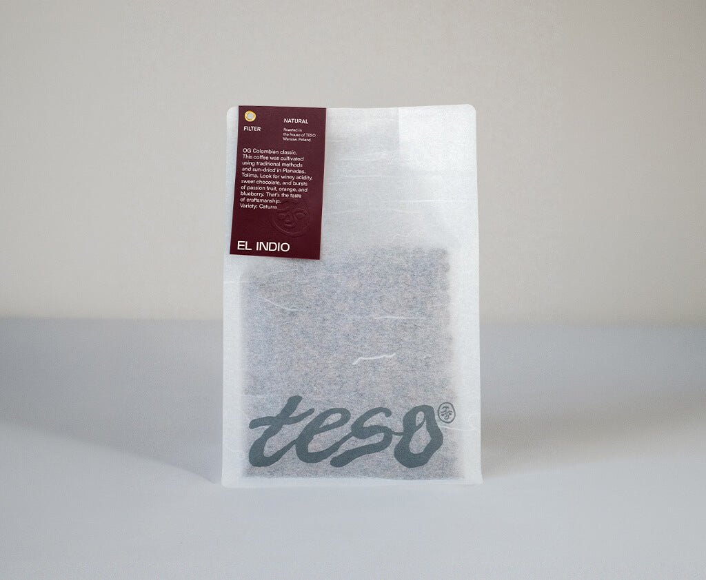 TESO Filtr Kolumbia El Indio Natural 250 g