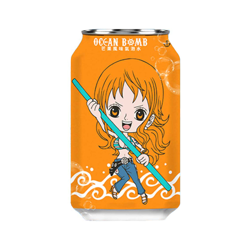 OCEAN BOMB x One Piece Napój Gazowany Mango 330 ml