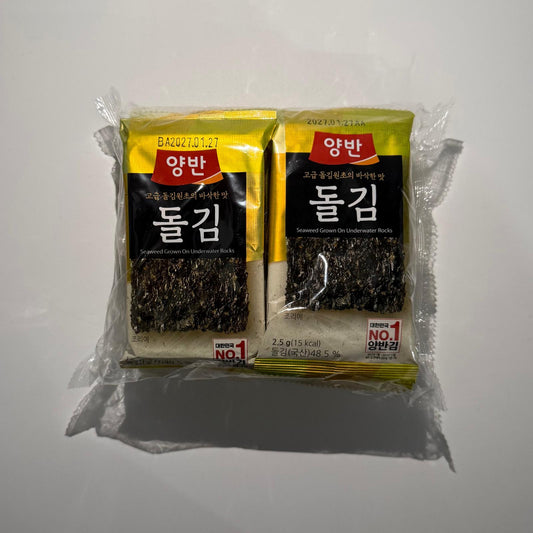 DONGWON Yangban Dolgim / Roasted seaweed (laver) / Prażone płatki nori 2,5 g