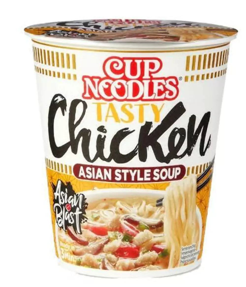 NISSIN Ramen w kubku o smaku kurczaka 63 g