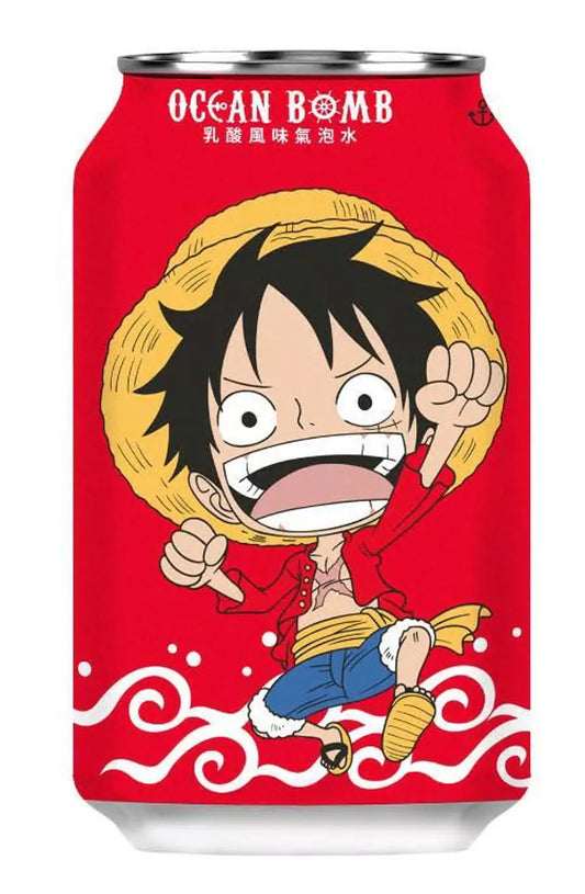 OCEAN BOMB x One Piece Napój Musujący Jabłkowo-Jogurtowy 330 ml