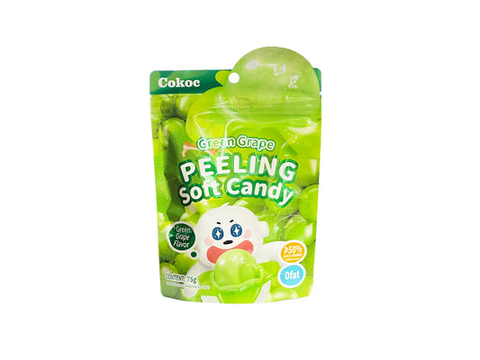 COKOC Peelable Gummies Green Grape Flavor / Obieralne żelki o smaku zielonych winogron 75 g