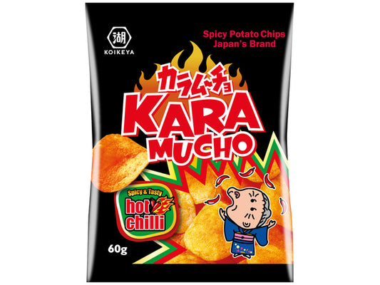 KOIKEYA Potato Chips Karamucho Chilli 60 g