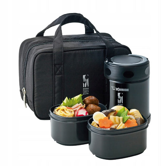 ZOJIRUSHI Termos Obiadowy SW-EZE35-BA, Black 0,35 l