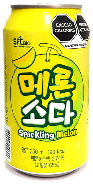 SANGIL Sparkling Melon Drink / Napój Gazowany Melonowy 350 ml